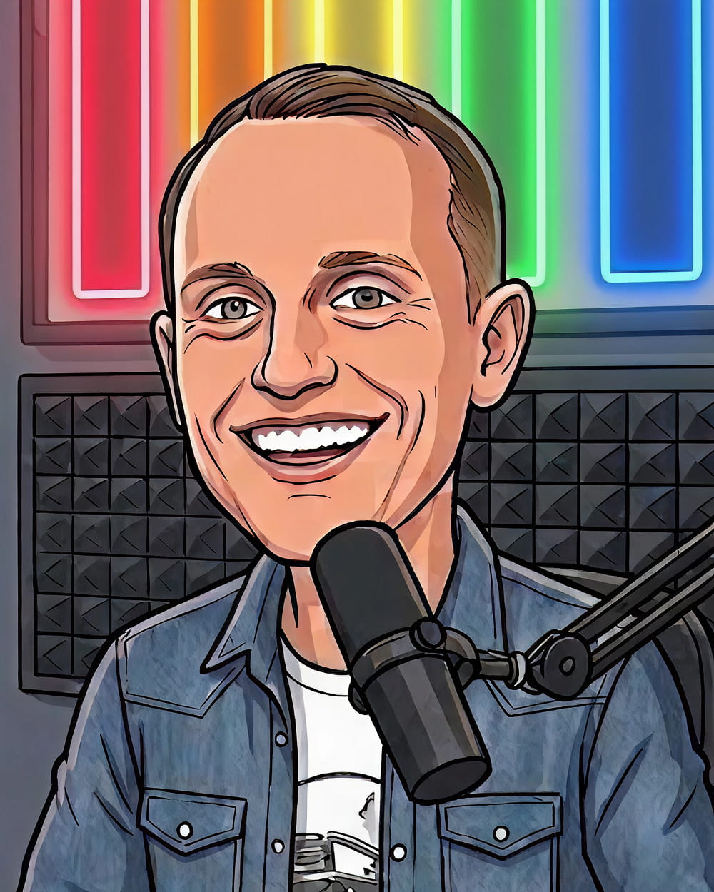 Karikatur von Schlü