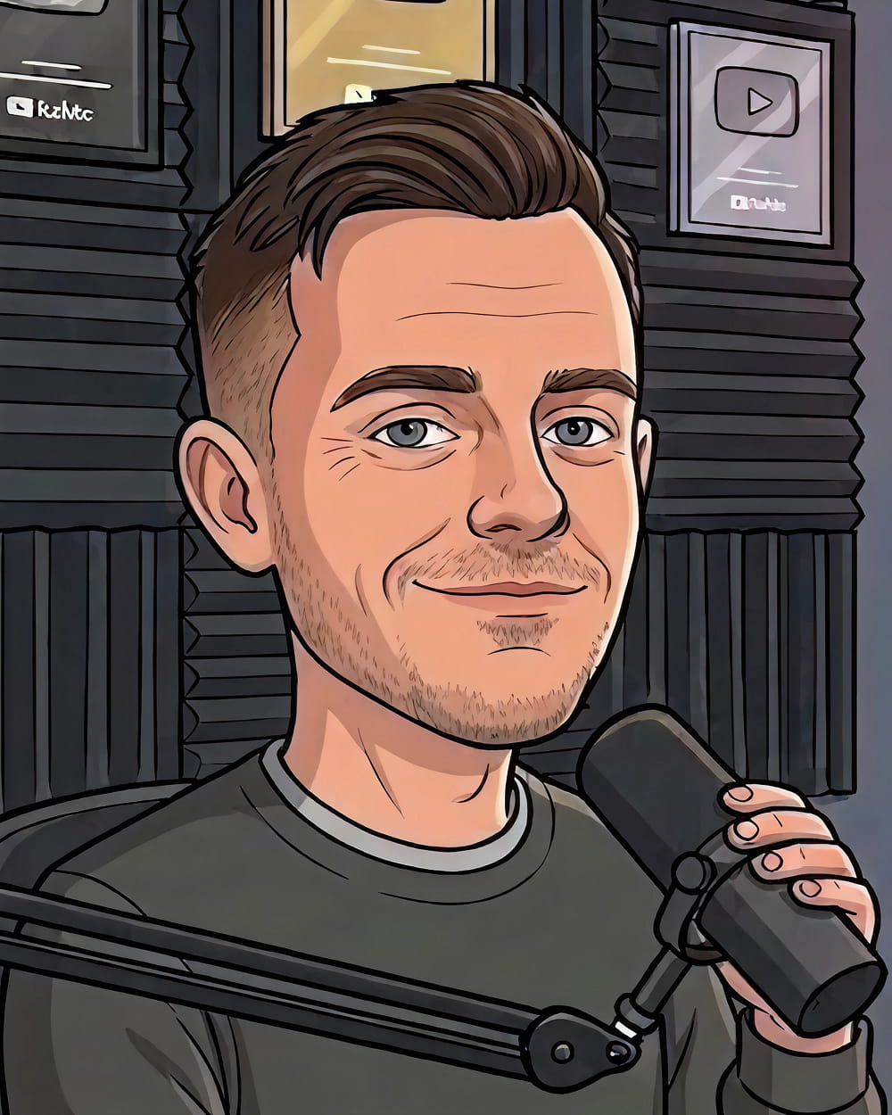 Karikatur von Tim